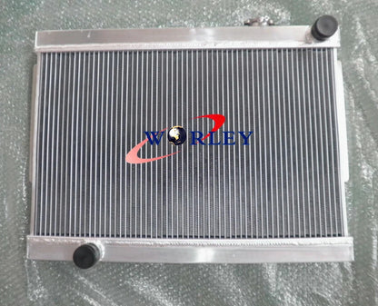 3 Rows Aluminum Radiator & Fans for Torana LJ LC LH LX V8 (1970–1978)