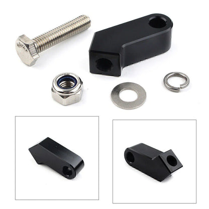 Black Headlight Mounting Block Bracket for Harley Custom Headlight