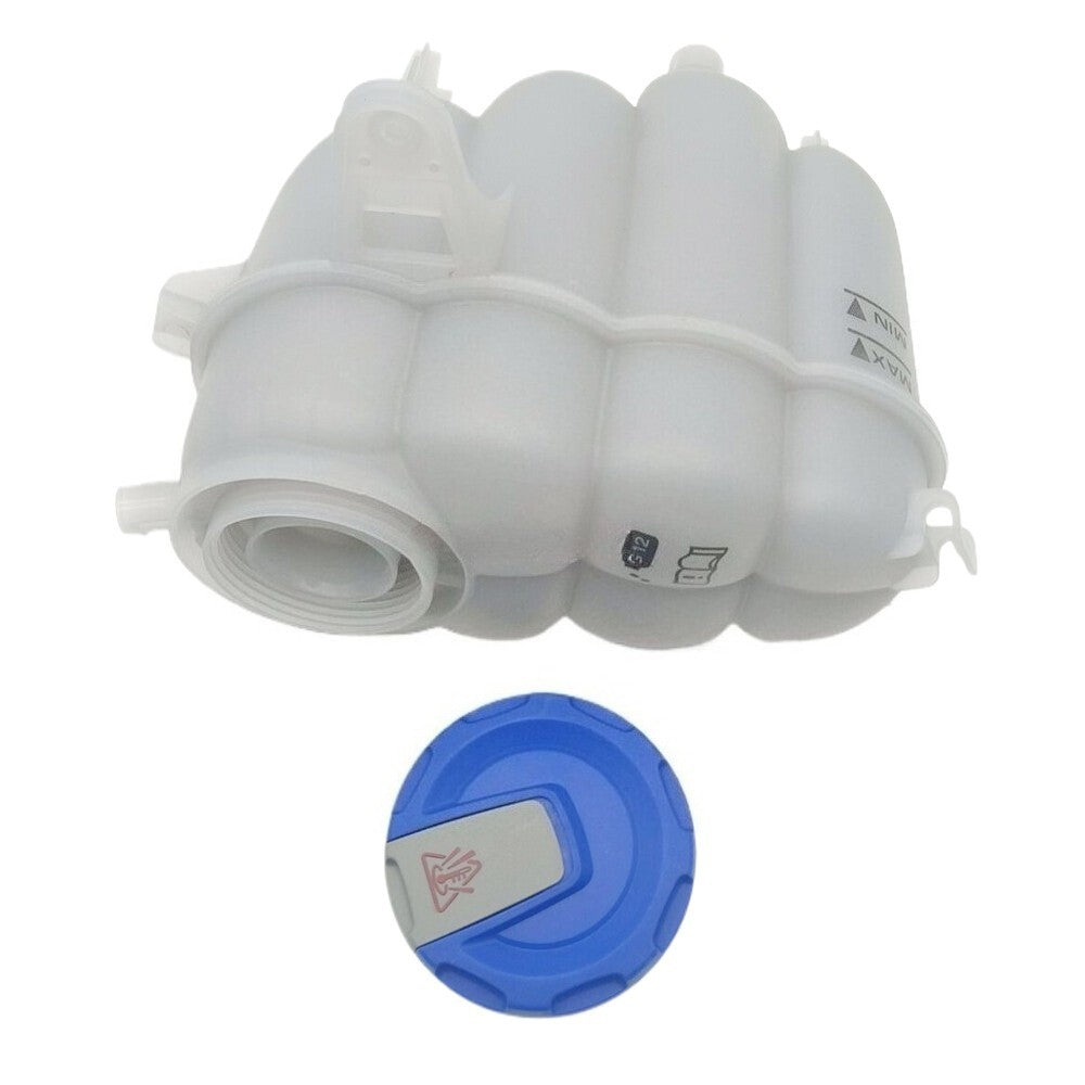 Engine Coolant Reservoir Overflow Tank with Cap for Audi A4 Quattro A5 (2017–2020)