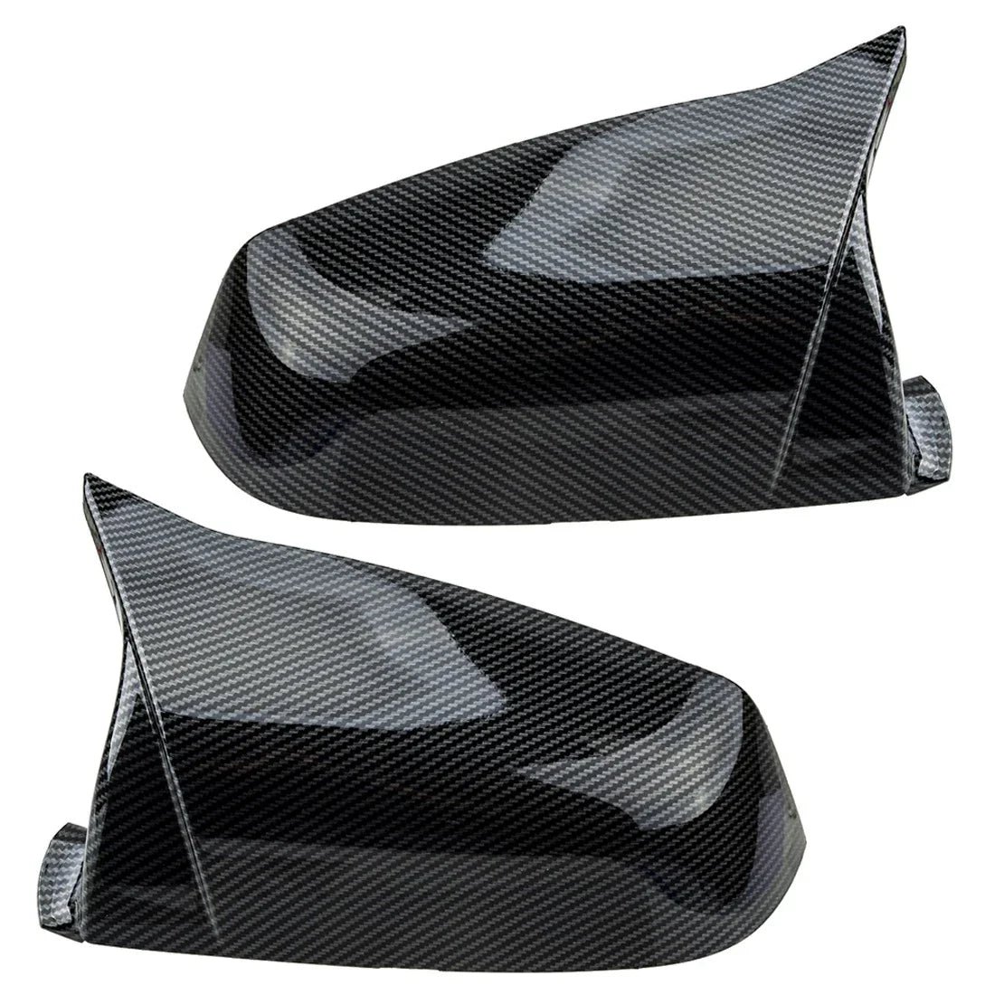 2 x Mirror Caps for BMW E60 E61 F10 F11 F01 F02 (2007-2017)