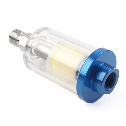 1/4" Inline Air Oil Water Filter Trap for Compressor Spray Paint Gun