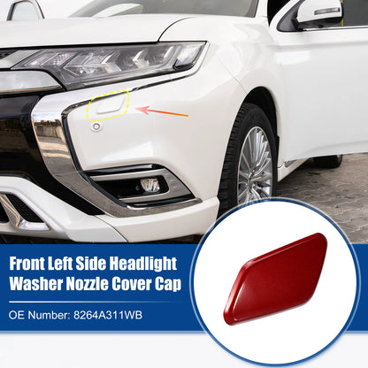 Left Front Headlight Washer Nozzle Cap for Mitsubishi (No. 8264A311WB)