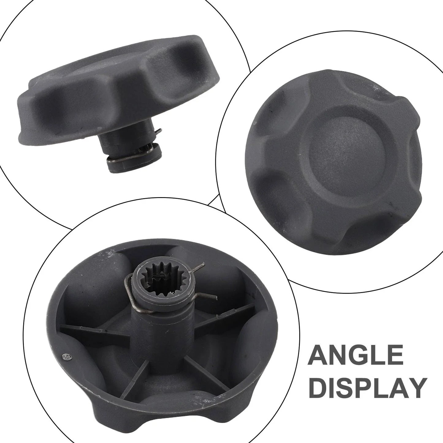 Gray Front Seat Adjustment Knob / Ford F-150 (1975–2024)