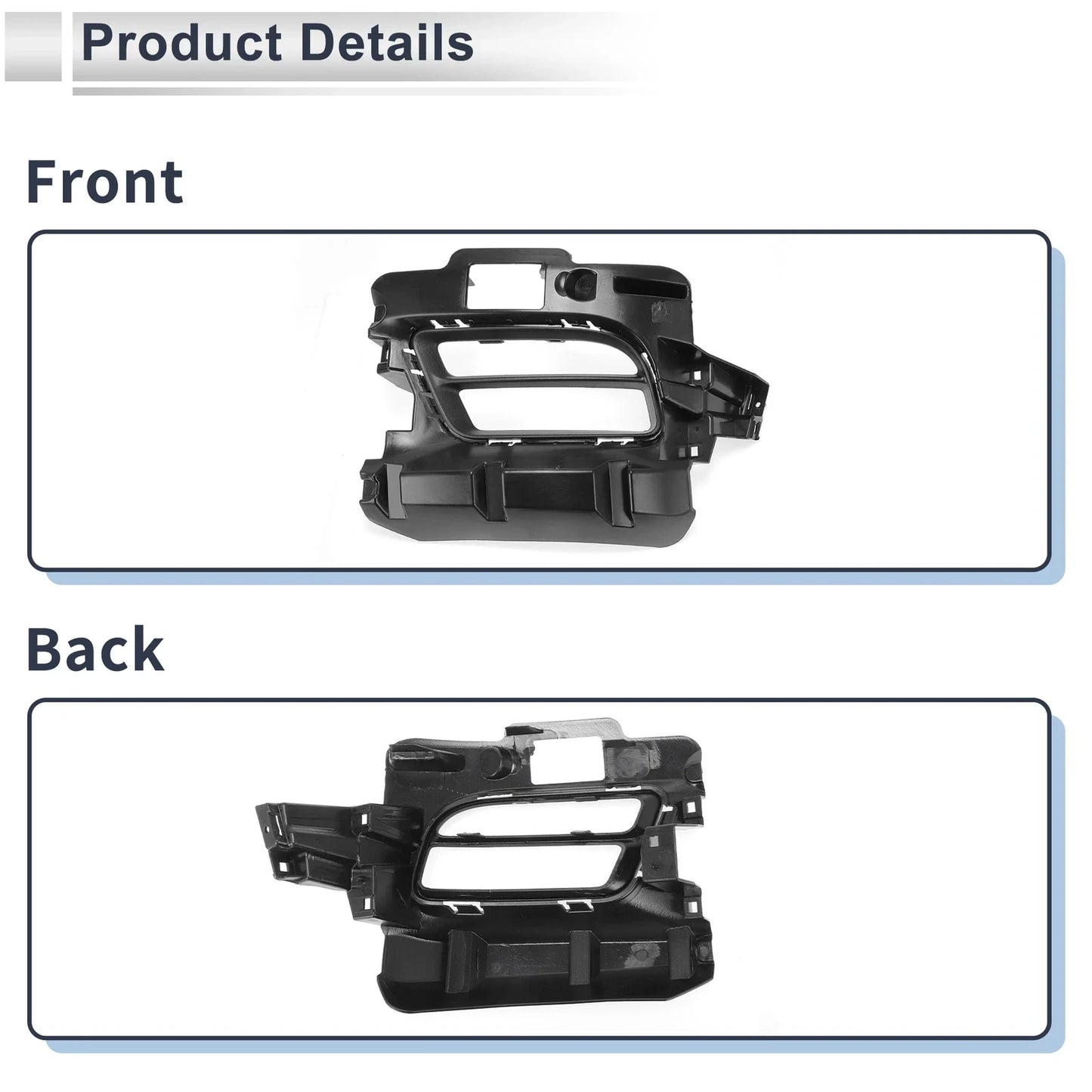 Front Left Fog Light Grill for Dodge Durango (2018-2020)