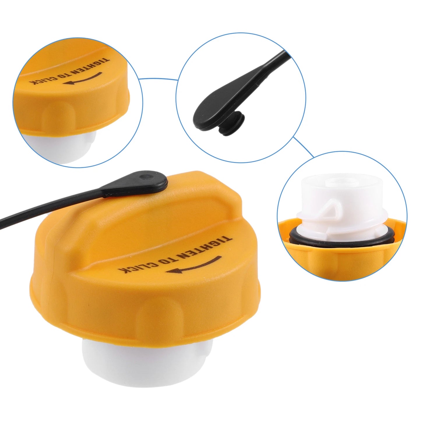 Fuel Gas Cap for Chrysler 200 (2011–2014) Jeep 52030380AA