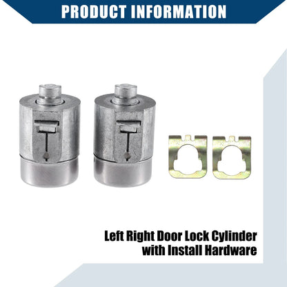 Ignition Switch Lock Cylinder & Front Door Lock w/ Key for Chevrolet GMC Yukon