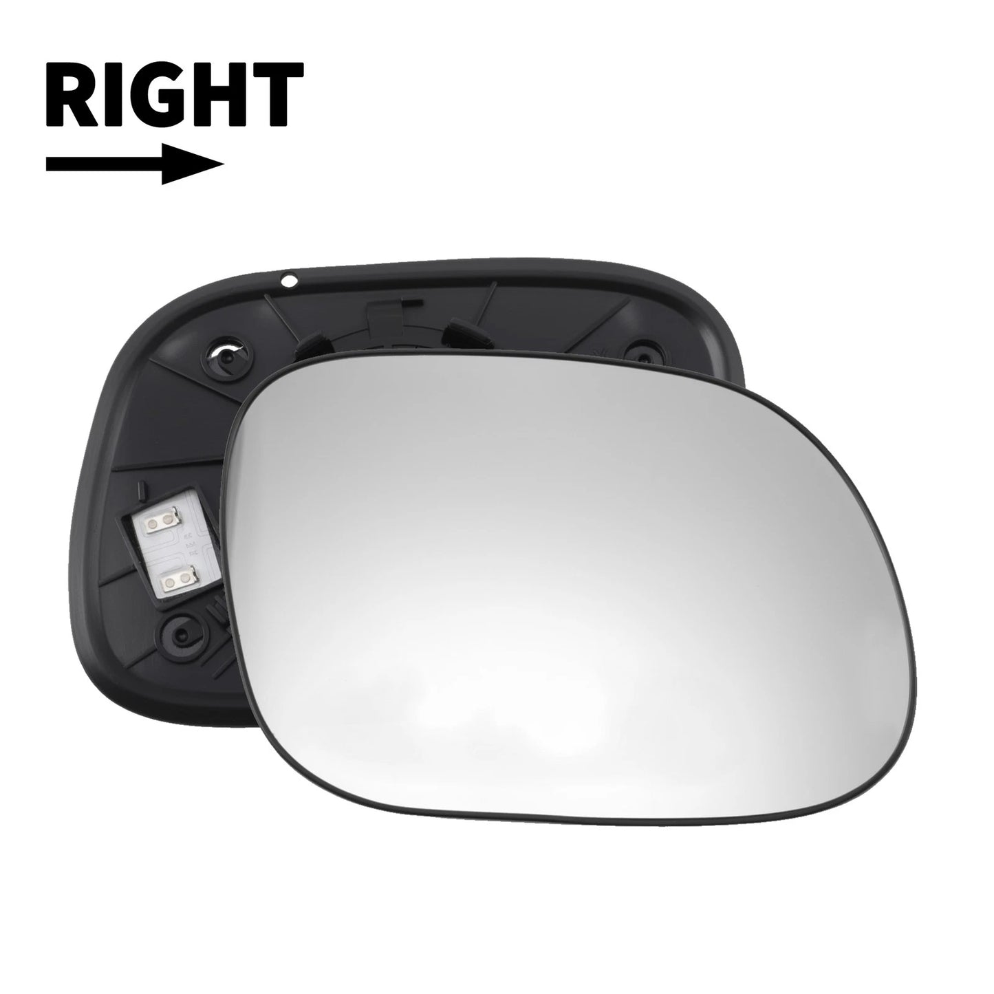 Set of 1 Right Passenger Side Mirror Glass for Kia Soul (2010–2019) 87621B2000