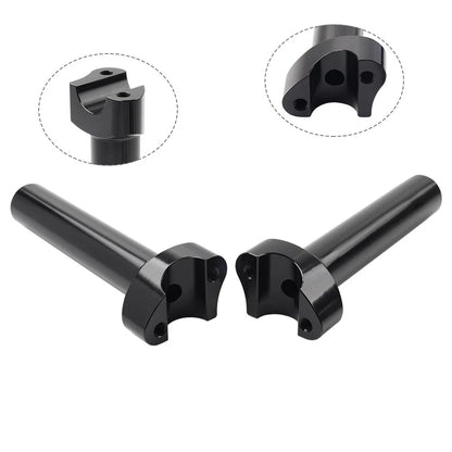 6.5" Straight Handlebar Risers for Harley Dyna Low Rider Super Glide (1" Bar)