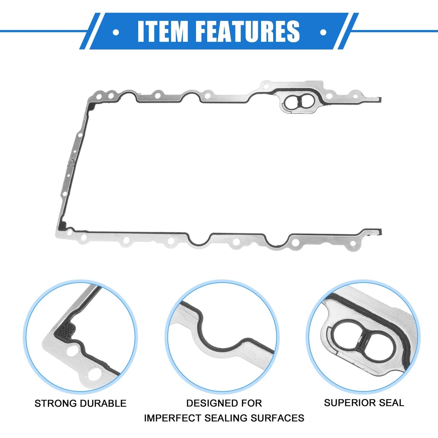 Durable Metal Oil Pan Gasket for Chrysler 300 (2005-2009)