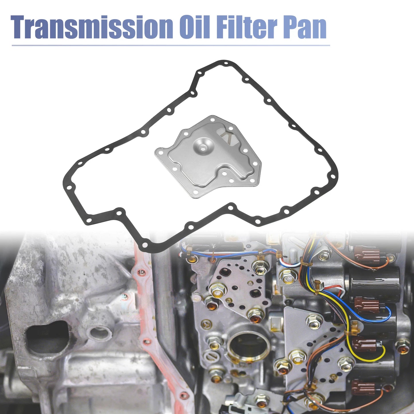 Set of 1 Transmission Filter Oil Pan Gasket Kit for Nissan Sentra (2000–2006)