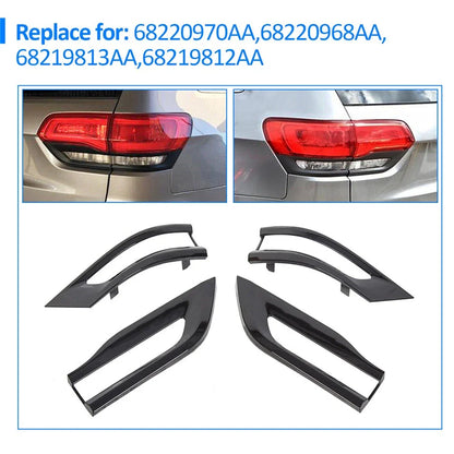 Tail Light Lamp Cover Trim Bezel for Jeep Grand Cherokee (2011-2021)