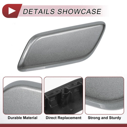 Front Left Washer Nozzle Cover for Lexus LX570 (2013-2015) - Grey 1 x Cap