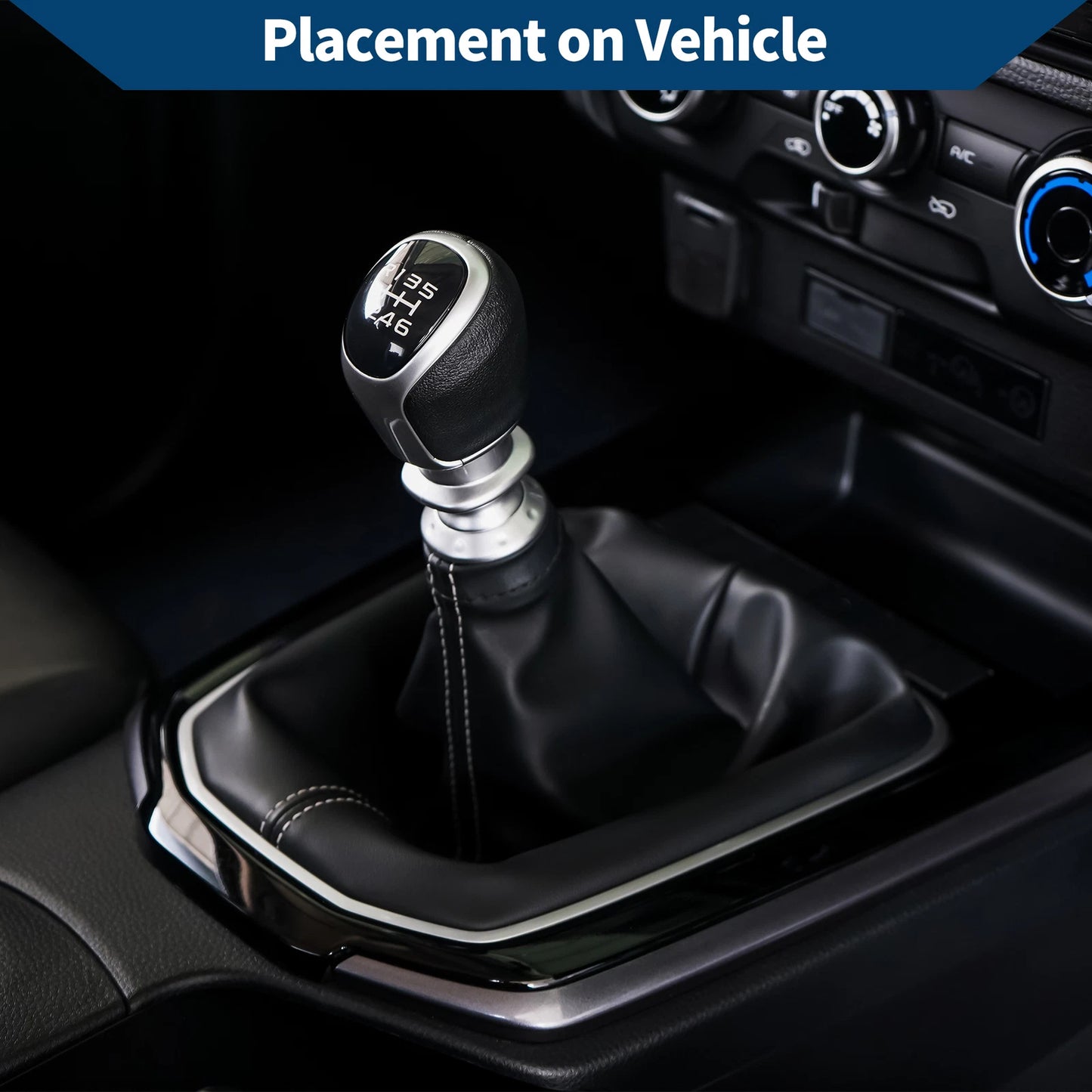 1 Pc Gear Shift Stick Gaiter for BMW F30 F31 (2012–2018) Black Leather