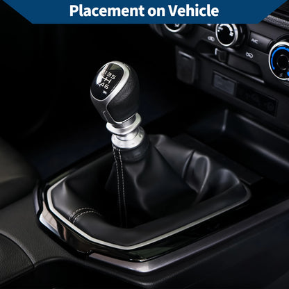 1 Pc Gear Shift Stick Gaiter for BMW F30 F31 (2012–2018) Black Leather
