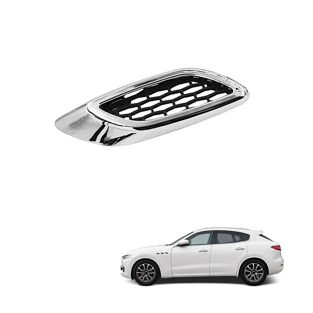 Chrome Plastic Front Left Fender Air Vent Cover for Levante (2017-2023)