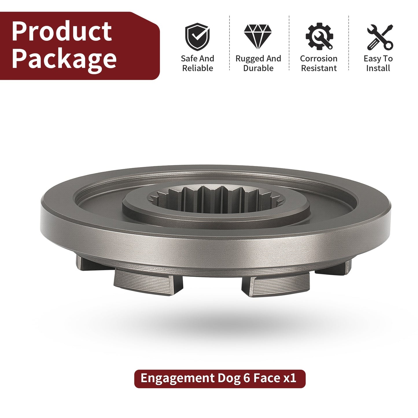 Engagement Dog 6 Face for Polaris Magnum 330 500 (2003–2006)