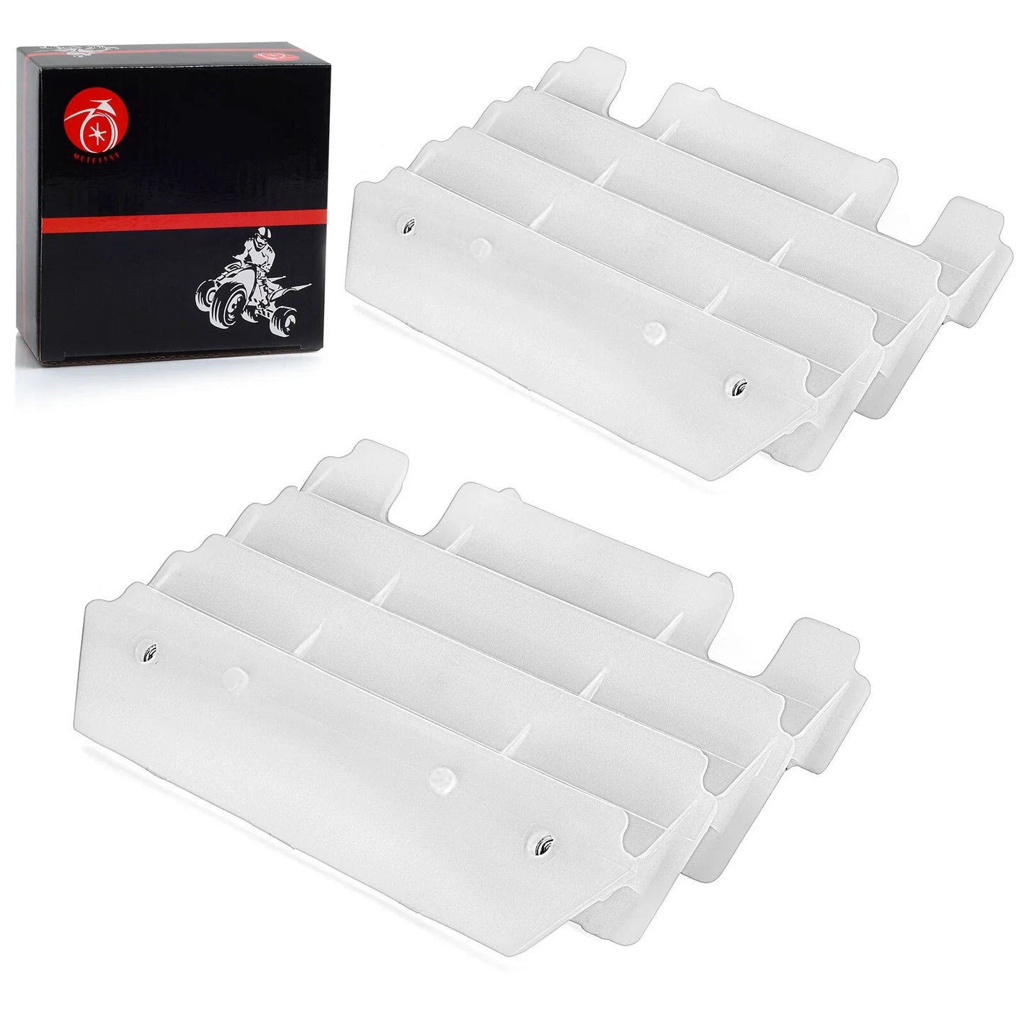 Radiator Shrouds Guard Set for Kawasaki KX125 KX250 (1997–2005)