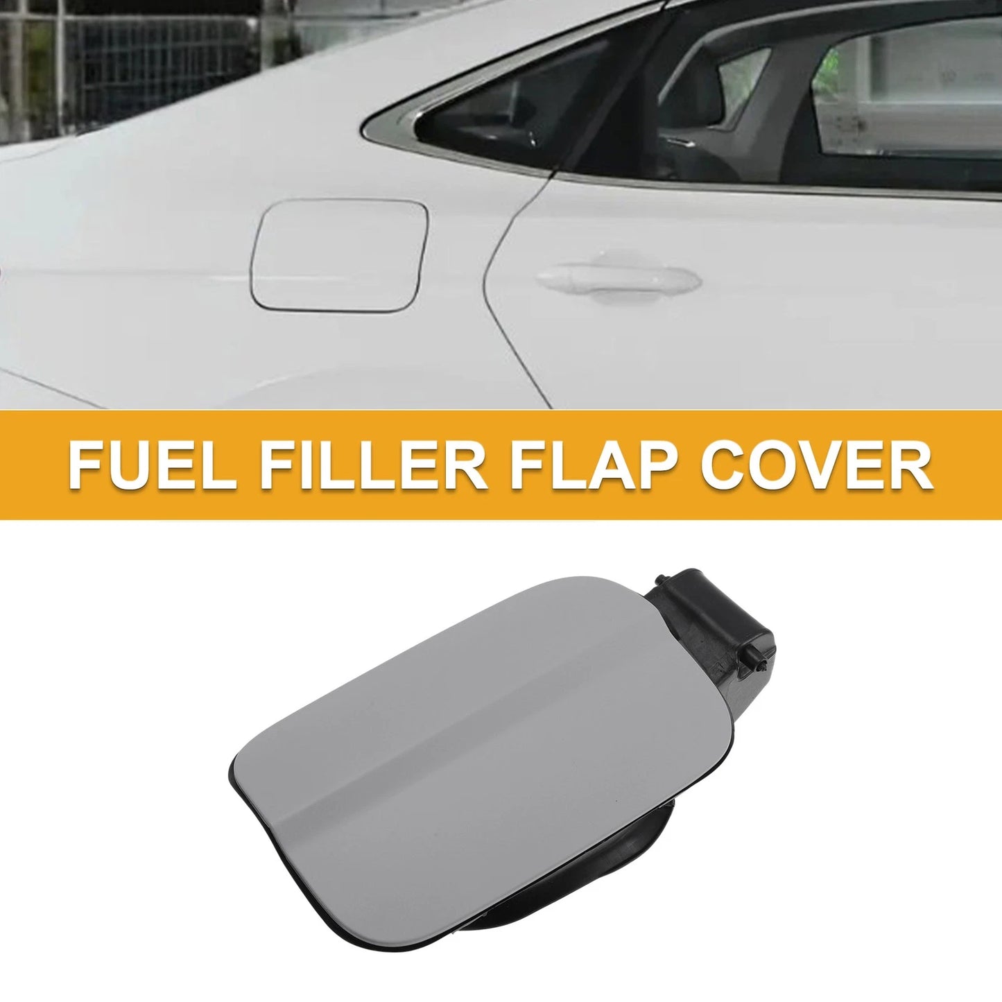 Fuel Tank Door Cap for Audi A6 C7 (2012–2018) No. 4GD809907A Primer ABS