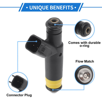 1 Pc No.YR3EA4A Fuel Injector for Ford F-150, Mustang (1999–2004) 3.8/4.2L V6
