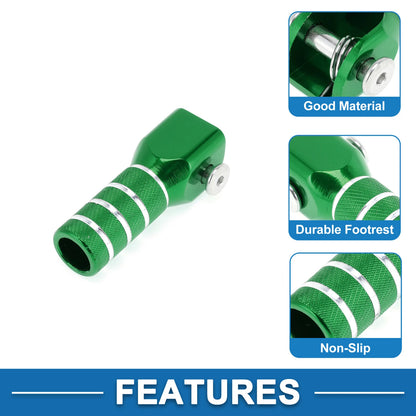 Cylinder Square Shifter Footrests Pegs for Yamaha YZF