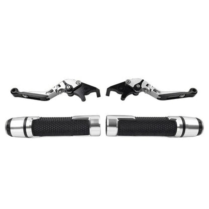 Folding Extendable Brake Clutch Lever Grip Set for Street Twin (2016-2023)
