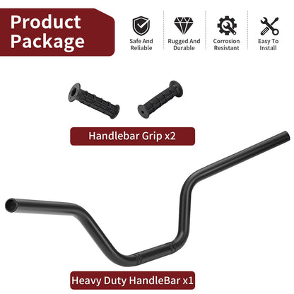Heavy Duty Handlebar & Grips for Yamaha Raptor 700 (2013–2024)