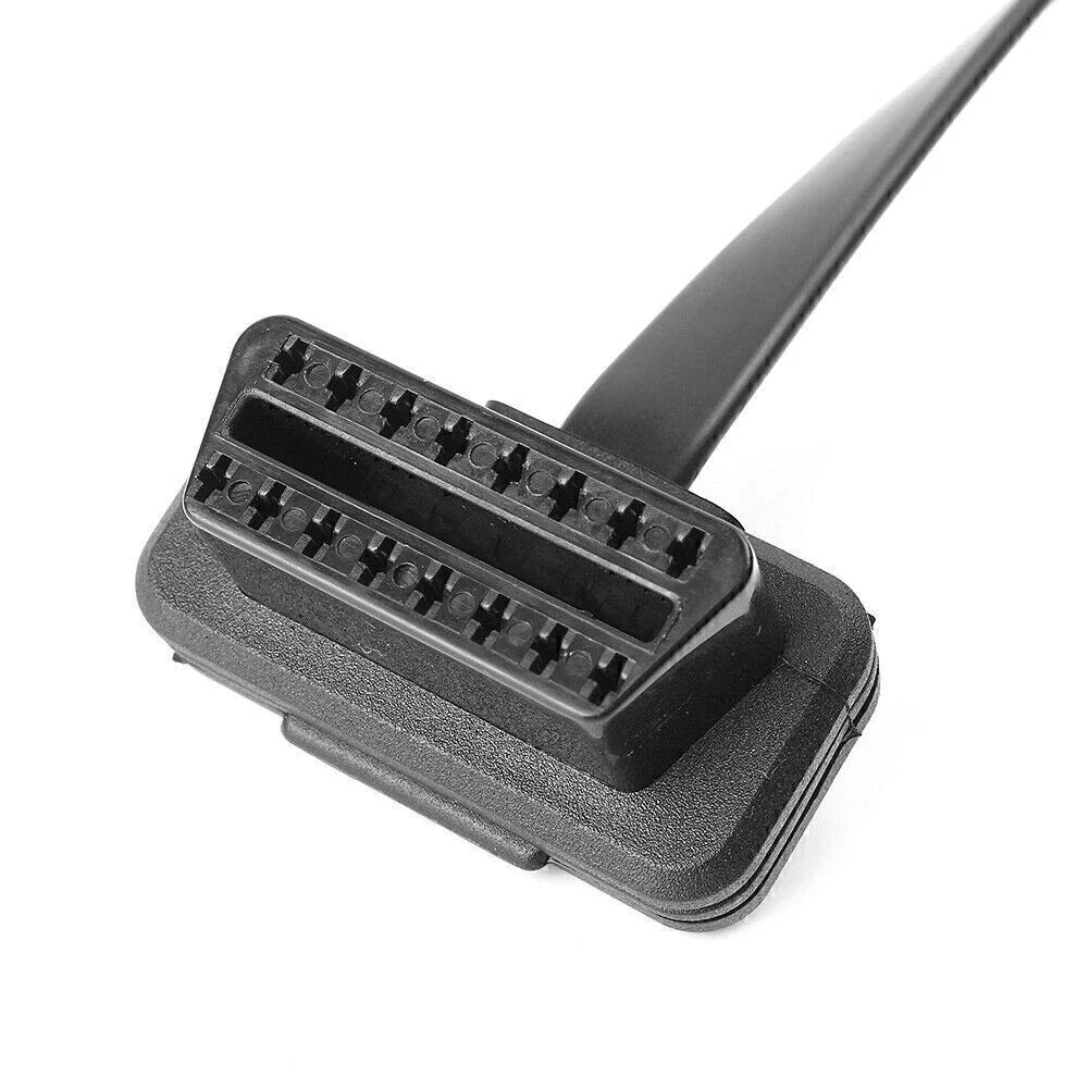 16 Pin Male to Female OBD II Extension Cable for Car Diagnostics 150cm