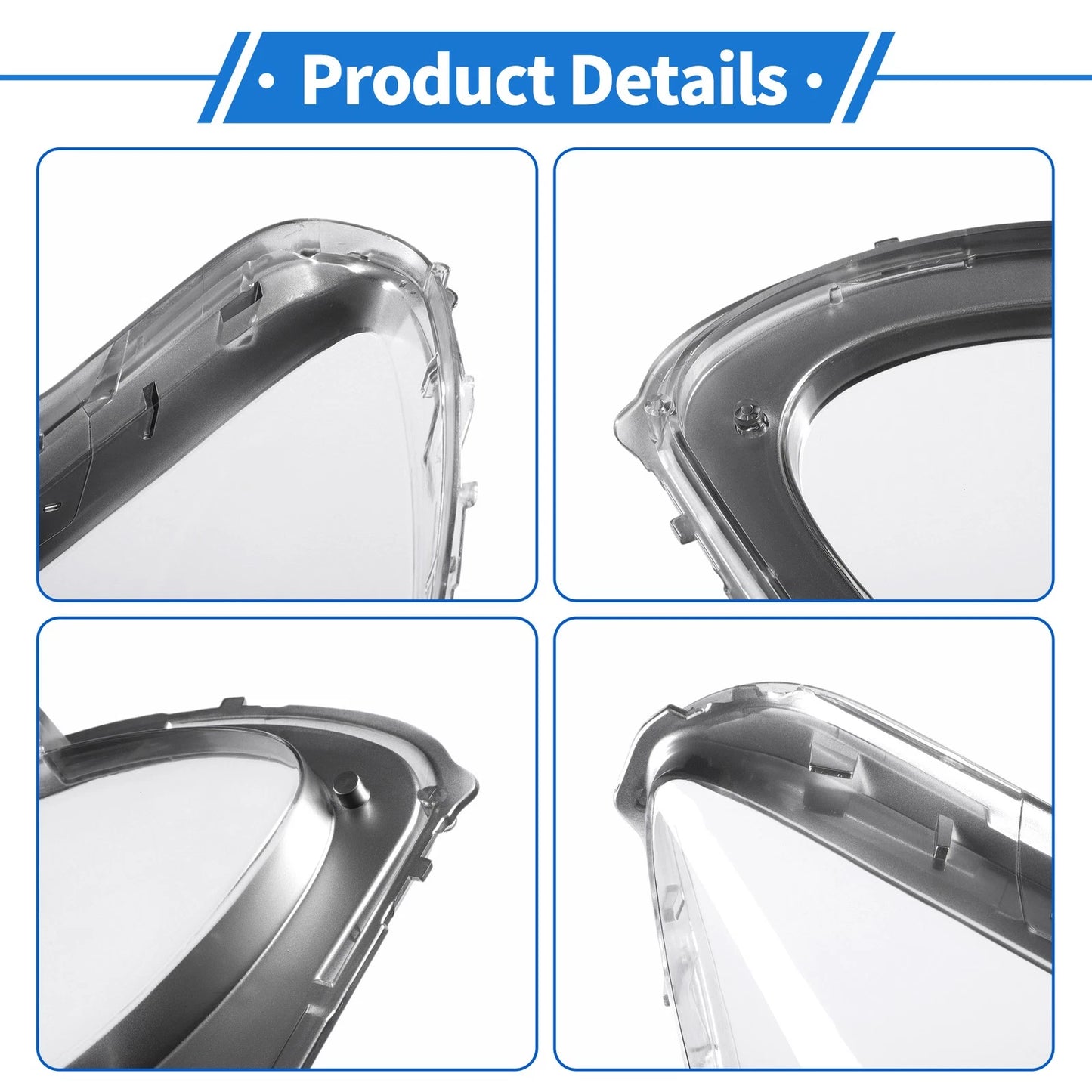 1 Pcs Headlight Lens Cover for Lexus GS300/GS350 (2004–2011)