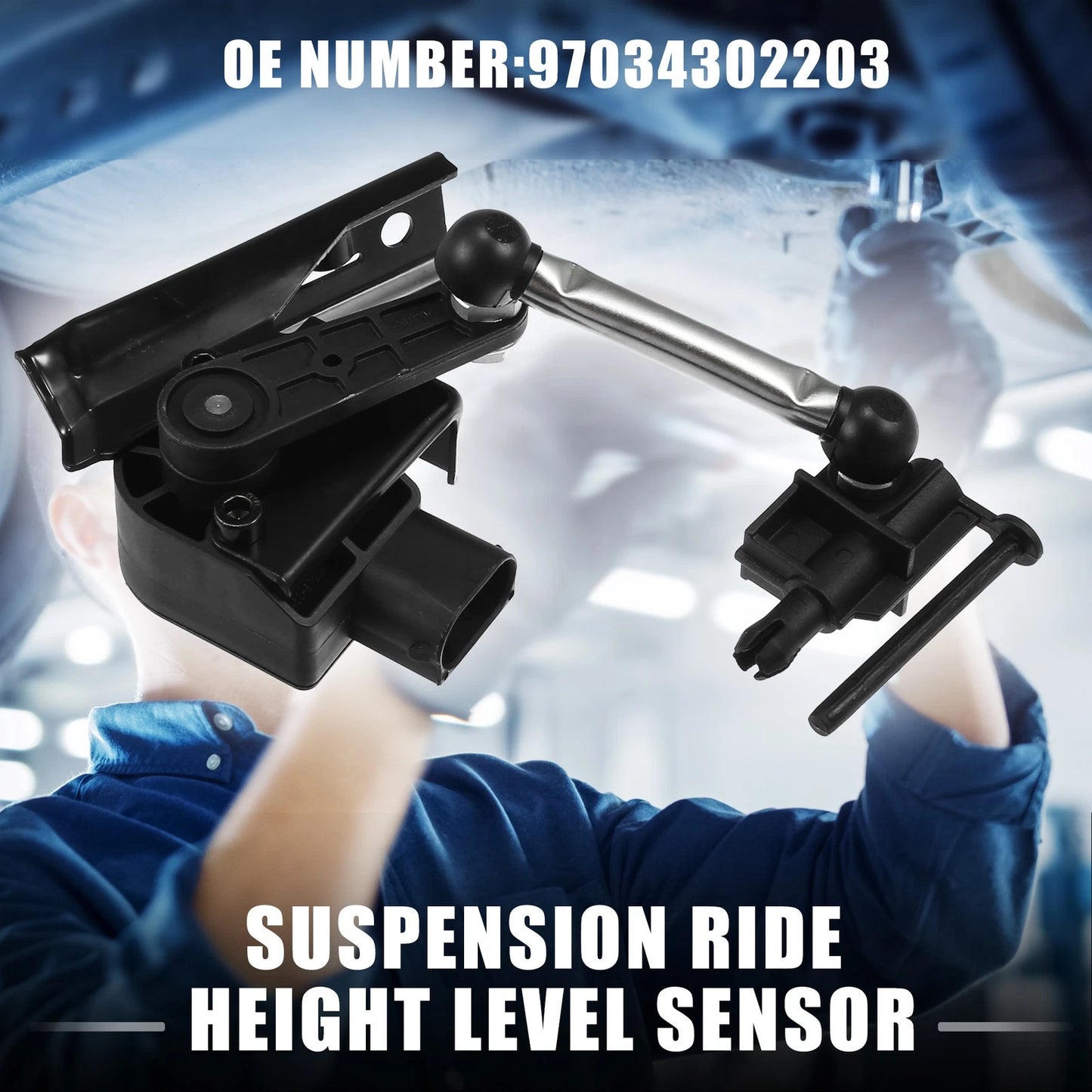 Front Right Ride Height Level Sensor for Porsche Panamera (2010–2016) No.97034302203