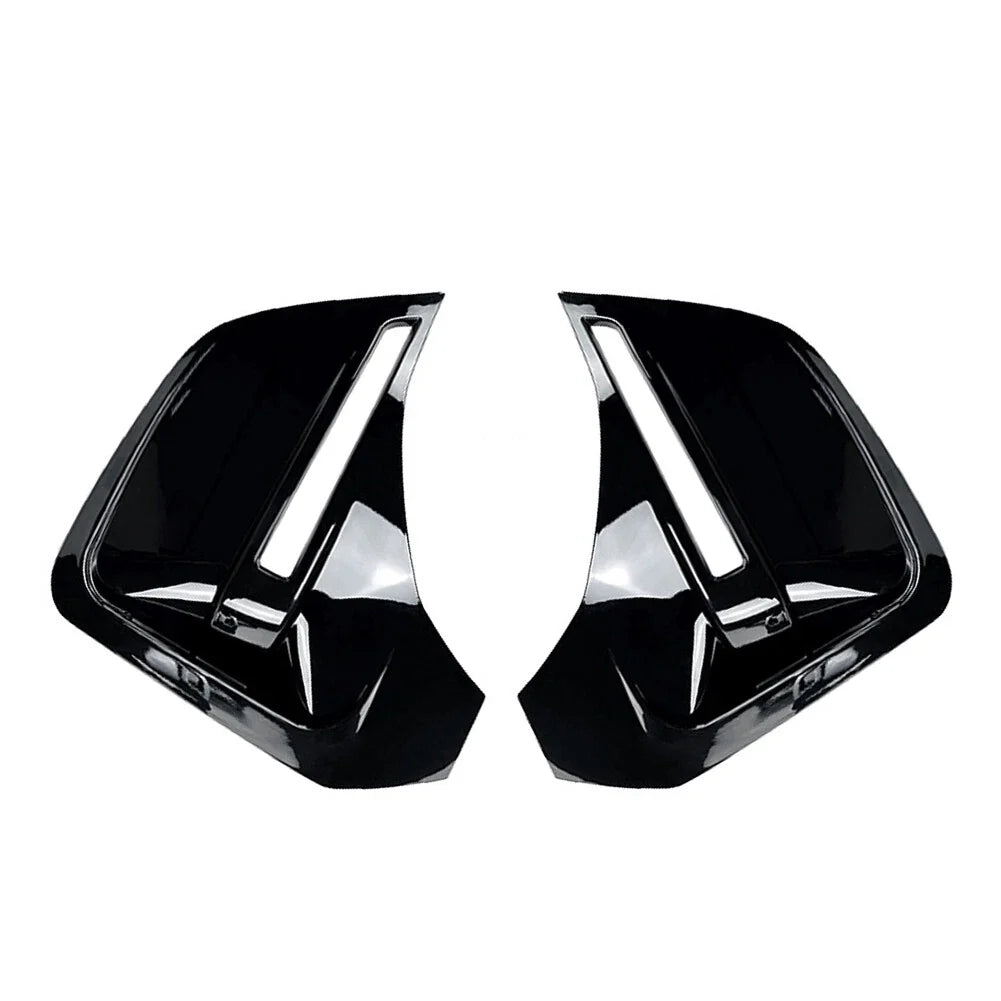 Black Rear Side Air Vent Covers for BMW 4 Series G26 i4 (2020-2024)