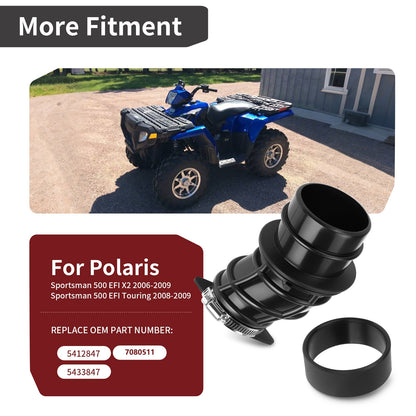 Carburetor Boot with Sleeve for Polaris Sportsman 500 X2 EFI (2006–2009)