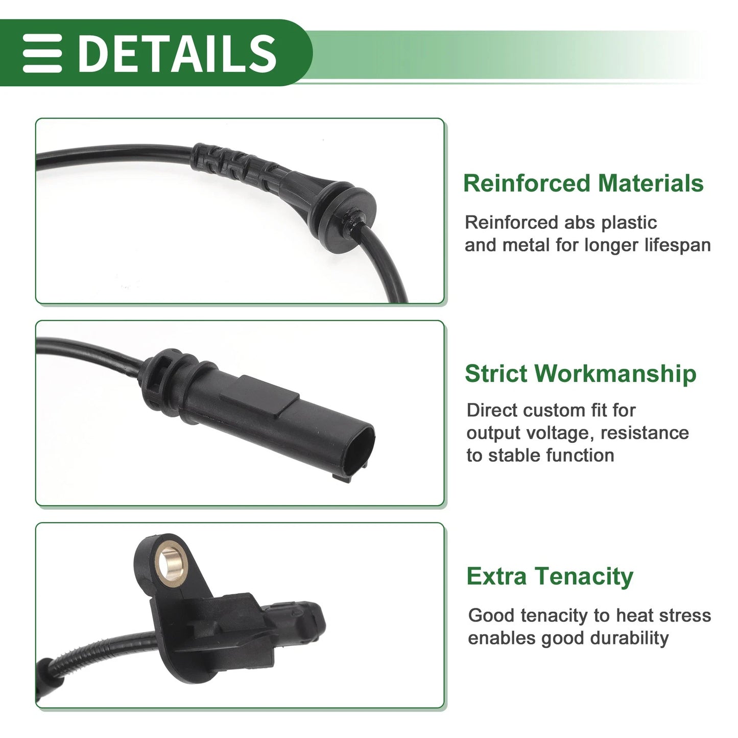 ABS Wheel Speed Sensor No. 34526895660 for BMW M3 (2021–2022)