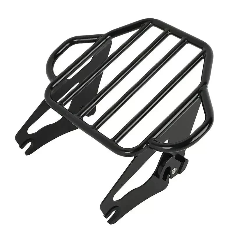 BLACK  Up Luggage Rack for Harley Touring Street Glide Road Glide (2009-2023)