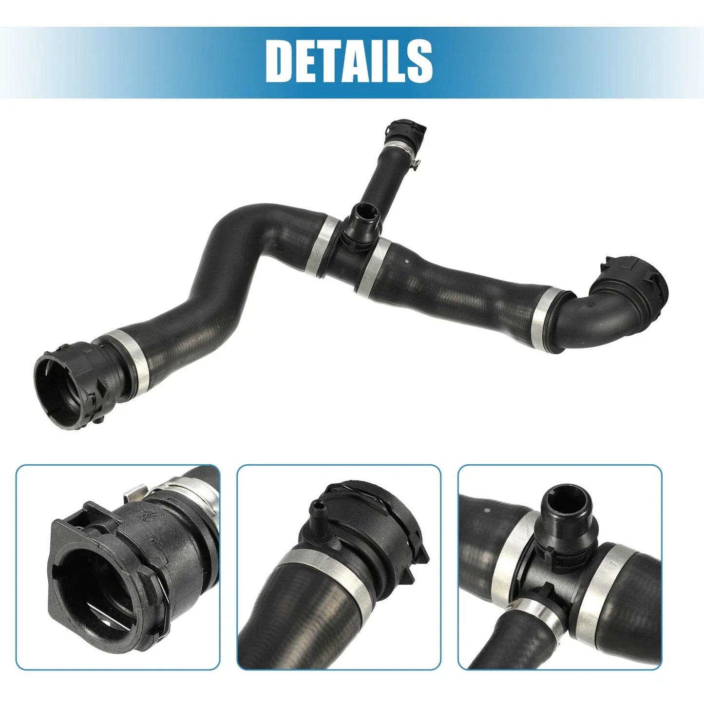 Engine Cooler Hose for BMW 118i (2012-2013) BMW 120i (2006-2012)