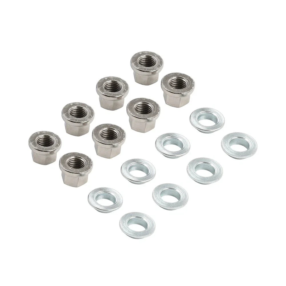 8 x Wheel Flange Lug Nut Kit M10-1.25 for Honda TRX450R ATV (2004-2009)
