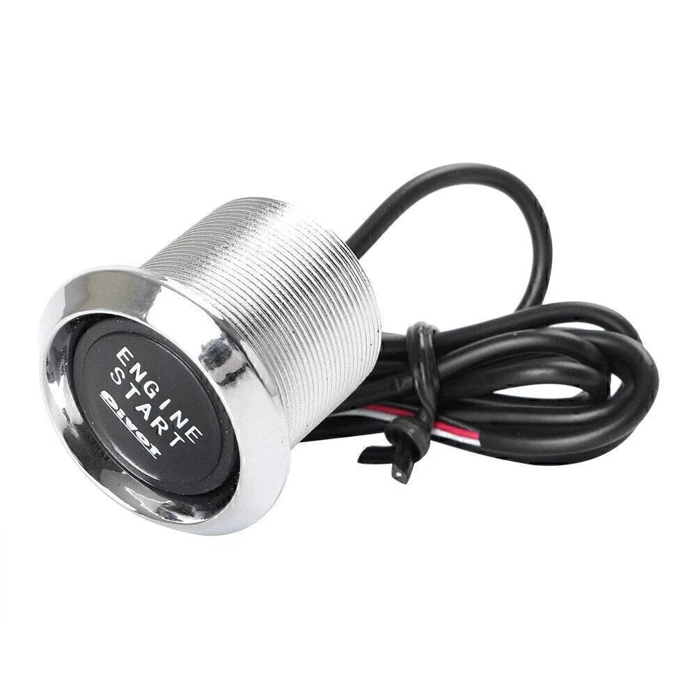 Blue Push Button Ignition Starter Switch for Universal Car