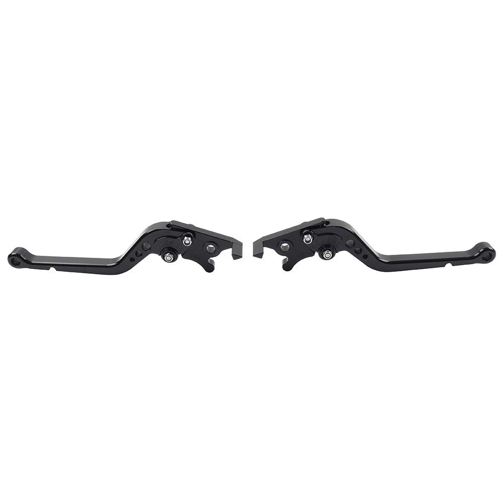 CNC Long Brake Clutch Levers for Yamaha YZF R1 R6 (2004–2016) Black