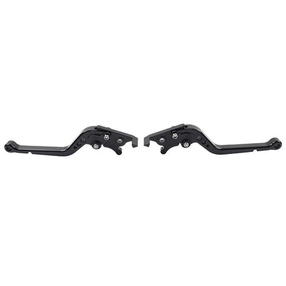 CNC Long Brake Clutch Levers for Yamaha YZF R1 R6 (2004–2016) Black