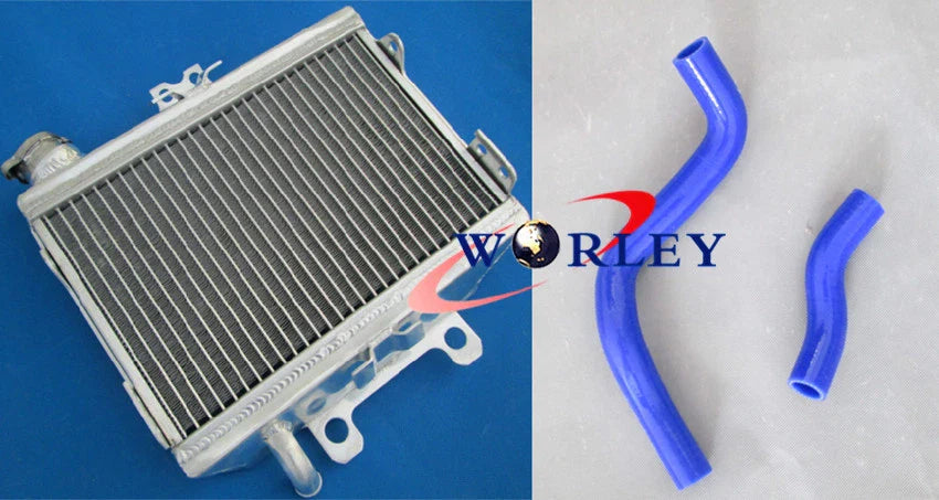 Aluminum Radiator & RED Silicone Hose for Honda CR250R (1997-1999)