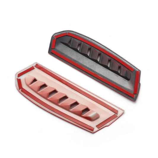 Interior ABS Red Side Air Vent Outlet Covers for Toyota Camry (2018-2024)