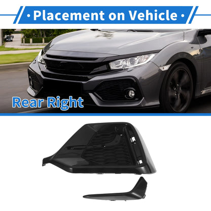 Rear Right Fog Light Grill No. 71513TGGA50 for Honda Civic Hatchback (2020–2021)
