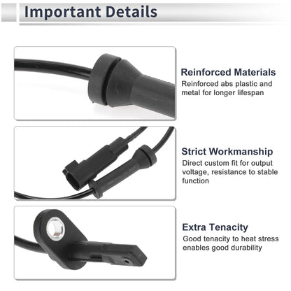 ABS Wheel Speed Sensor for Chevrolet Camaro (2010–2015) Front Left/Right