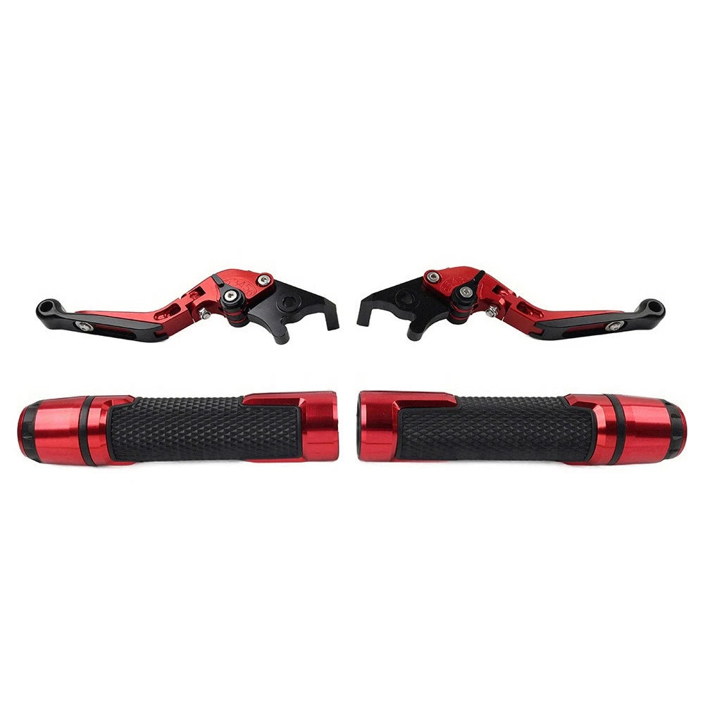 CNC Brake Clutch Lever Grip Set for Yamaha XJR 1300 FJR 1300 (1999–2018)