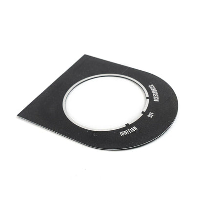 Dash Cover Switch Nameplate for Harley Dyna FXDWG, Softail FXST FLST (93-17)
