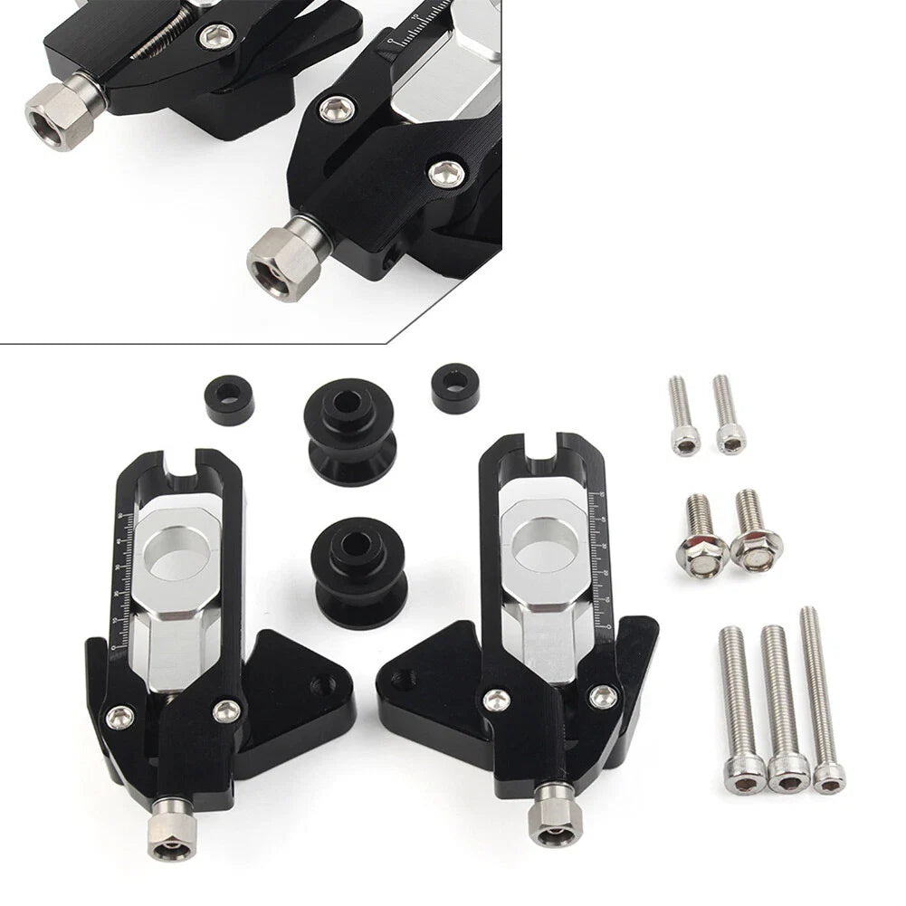 Chain Adjusters for Honda CB650R CBR650R 2019-2020 - Black