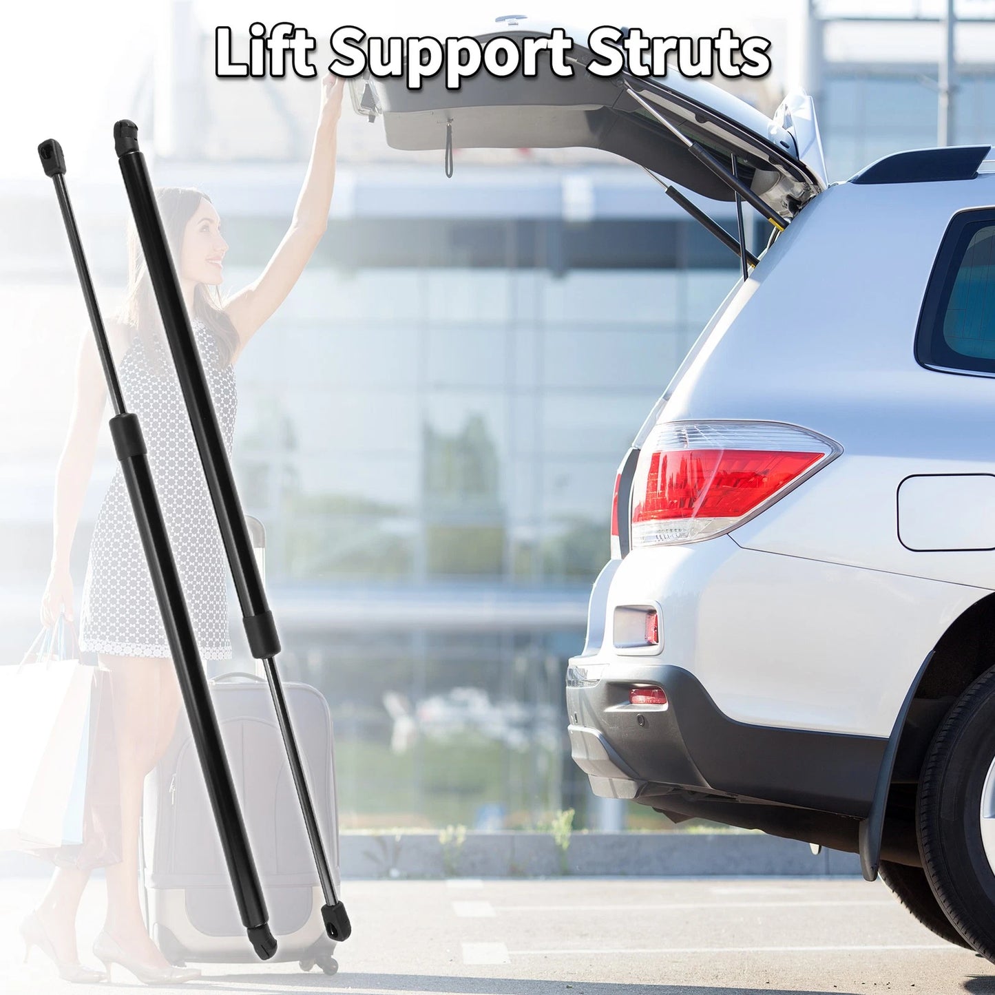 Rear Gate Lift Supports Struts for Honda Pilot (2003–2008)