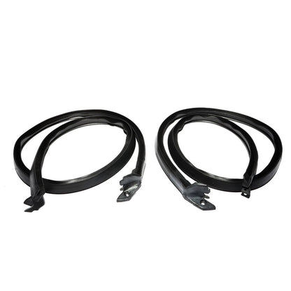 Set of 2 Front Door Weatherstrip Gaskets for BMW 3 Series E30 (1982–1994)