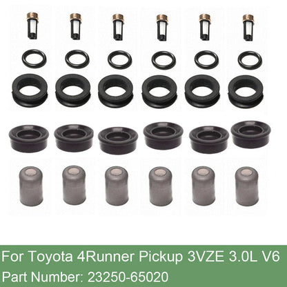 6 x Fuel Injector Repair Kit for Toyota 4Runner T100 Pickup (1989-1995)
