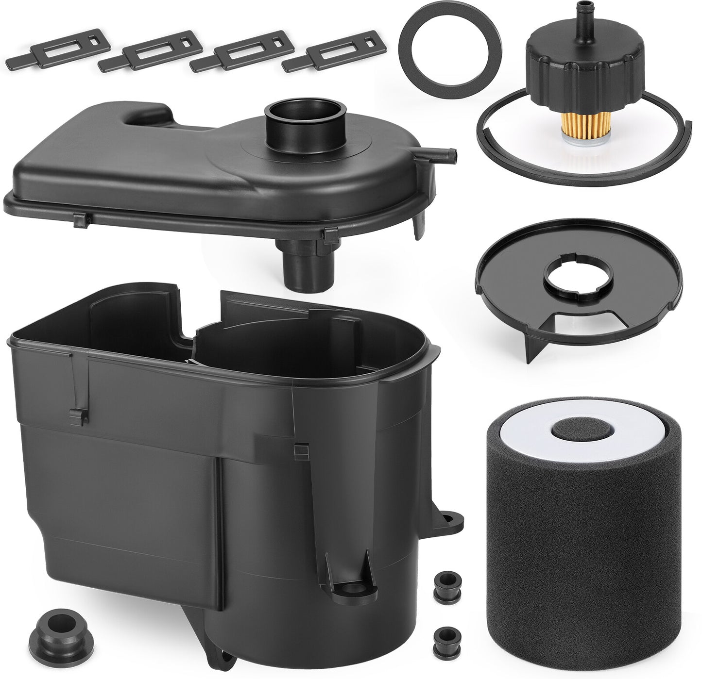 Air Filter Box Cover Cap with Seal Hook for Yamaha Golf Cart (1985–1995)