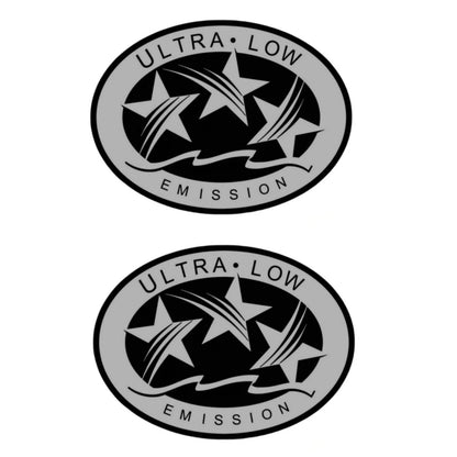 Set of 2 Ultra Low Emission Stickers for Sea-Doo, Mercury, Honda
